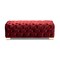 Baxton Studio Avara Velvet Upholstered Gold Finished Tufted Bench Ottoman 154-9367 - alternate 7